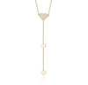 Dangling Pave Heart - mydiamond.ca