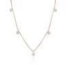 Dangling Round Diamond Necklace (0.40Ctw) - mydiamond.ca