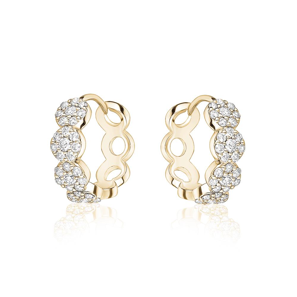 Diamond Halo Hoops (0.58) - mydiamond.ca