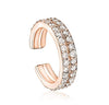 Double Roe Diamond Ear Cuff - mydiamond.ca