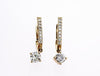 Elegant Round Brilliant Dangle Earring (0.50Ctw) - mydiamond.ca