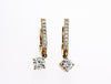 Elegant Round Brilliant Dangle Earring (0.50Ctw) - mydiamond.ca
