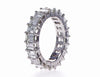 Emerald Cut Diamond Eternity Ring (5.50Ctw) - mydiamond.ca