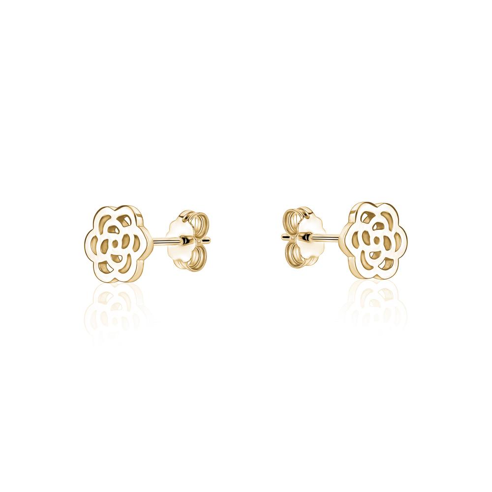 Flower Stud Earrings - mydiamond.ca