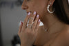 Graduated Pearl Hoops - mydiamond.ca
