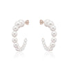 Graduated Pearl Hoops - mydiamond.ca