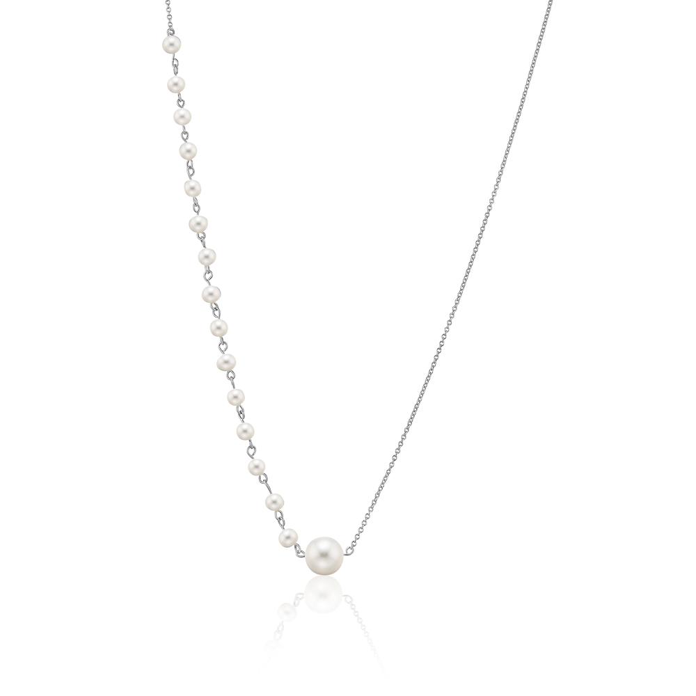 Half Pearl Half Chain - mydiamond.ca