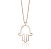 Hamsa Frame Necklace - mydiamond.ca