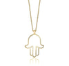 Hamsa Frame Necklace - mydiamond.ca
