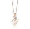 Hamsa Necklace (0.10Ctw) - mydiamond.ca