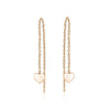 Heart Chain Earrings - mydiamond.ca