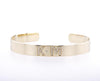 8MM Personalized Diamond Initial Bangle - mydiamond.ca