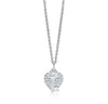 Key And Heart Diamond Pendant - mydiamond.ca
