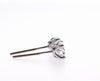 Boucles d'oreilles à tige en diamant créé par un laboratoire 18 carats (1,00 ct)