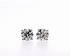 Boucles d'oreilles à tige en diamant créé par un laboratoire 18 carats (1,00 ct)