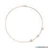 Necklace With Diamond Letters - mydiamond.ca