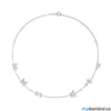 Necklace With Diamond Letters - mydiamond.ca