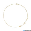 Necklace With Diamond Letters - mydiamond.ca
