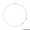 Necklace With Diamond Letters - mydiamond.ca