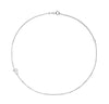 Necklace with Letters Necklace mydiamond.ca 14K White Gold 1 Right