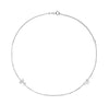 Necklace with Letters Necklace mydiamond.ca 14K White Gold 2 Left + Right