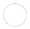 Necklace with Letters Necklace mydiamond.ca 14K Rose Gold 2 Right
