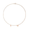 Necklace with Letters - Center Necklace Mydiamond 14K Rose Gold 2