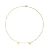 Necklace with Letters - Center Necklace Mydiamond 14K Yellow Gold 2