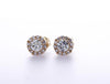NOA HALO EARRING (0.47CTW) Earrings Mydiamond 14K YELLOW GOLD