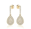 Pear Drop Diamond Earrings - mydiamond.ca