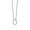 Pear Frame Diamond Necklace - mydiamond.ca
