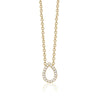 Pear Frame Diamond Necklace - mydiamond.ca