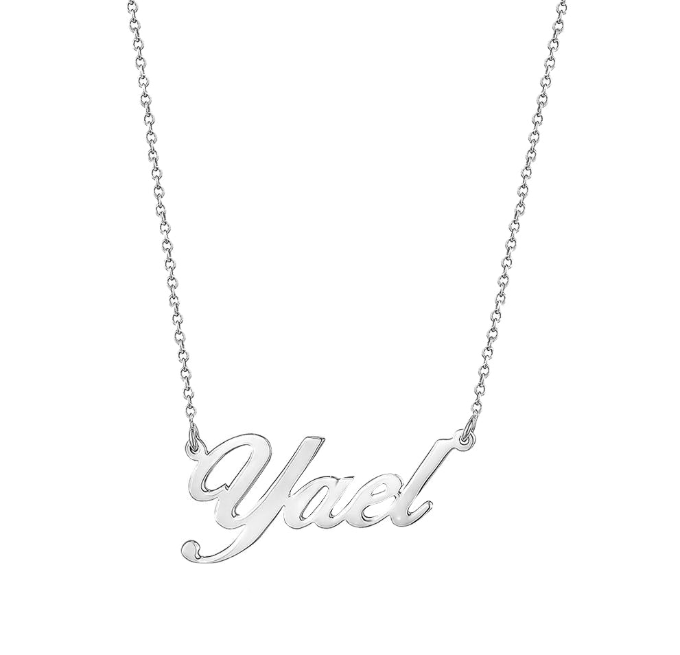 Silver  Custom Name Necklace