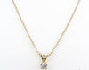 Solitaire Diamond Pendant (0.10Ctw) - mydiamond.ca