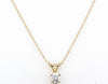 SOLITAIRE DIAMOND PENDANT (0.20CTW) Necklace Mydiamond 14K YELLOW GOLD