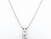 SOLITAIRE DIAMOND PENDANT (0.40CTW) Necklace Mydiamond 14K WHITE GOLD
