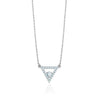 Triangle Diamond Necklace (0.27CTW) Necklace Mydiamond 14K WHITE GOLD