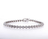 Bracelet de tennis Twist Halo (1.45ctw)