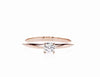 VIVE SOLITAIRE (0.30CTW) Rings Mydiamond 14K Rose Gold 3.5
