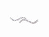 WAVE EARRING (0.13CTW) Earrings Mydiamond 14K WHITE GOLD
