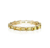 Yellow Sapphire Baguette Eternity Ring Rings Mydiamond 14K Yellow Gold 4