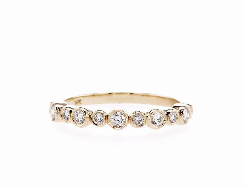 ZOE RING (0.25CTW) Rings Mydiamond 14K Yellow Gold 3.5
