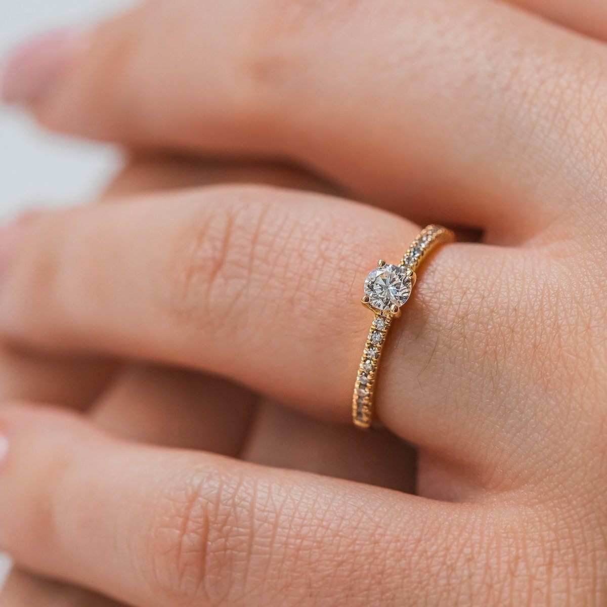 Diamond Ring Montreal Engagement Rings Solitaire Ring mydiamond.ca