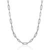 Paperlink diamond necklace