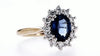 Lady d Sapphire Engagement Ring