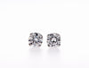14K Gold Round Diamond Stud Earrings (0.30Ctw) - mydiamond.ca
