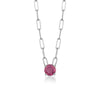 6mm Pink Paperclip Necklaces - mydiamond.ca