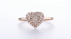 Heart Diamond Ring (0.29Ctw)