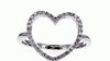 Diamond Heart Frame Ring (0.20Ctw)