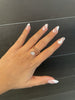Swirl Pearshape Diamond ring - mydiamond.ca